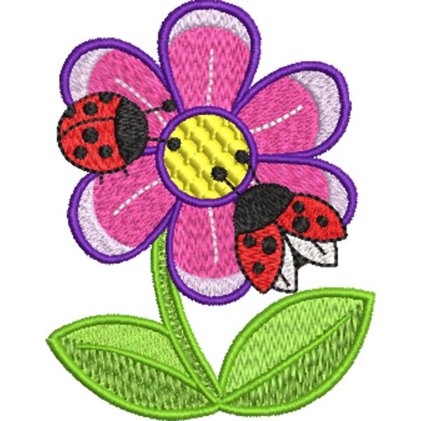 Flower Lady Bird Thumbnail