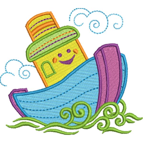 Tug Boat bright Thumbnail